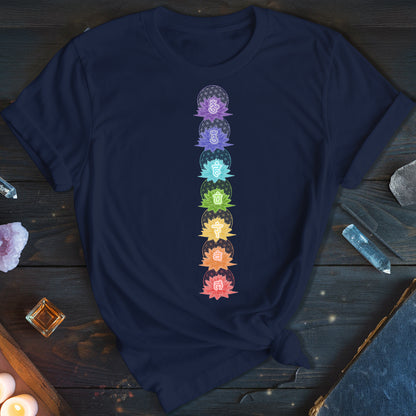 Lotus Flower Chakras T-Shirt