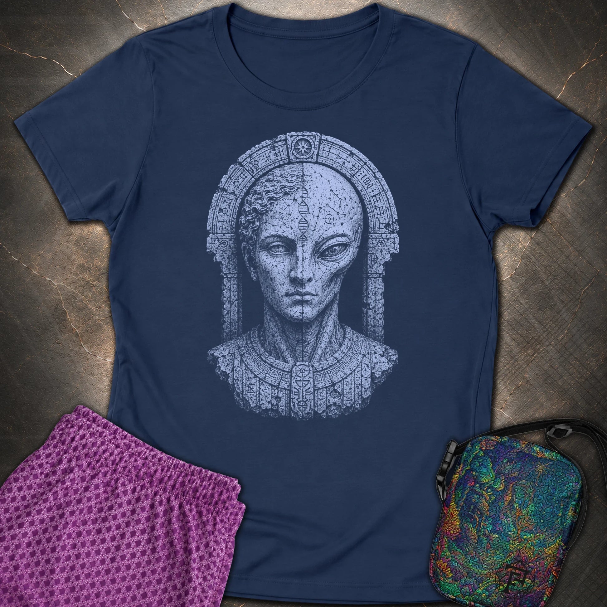 Ancestor - Ancestor Womens T-Shirt - Navy