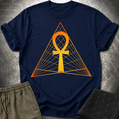 Ankh Ancient Egypt T-Shirt - Ankh Ancient Egypt T-Shirt - Navy