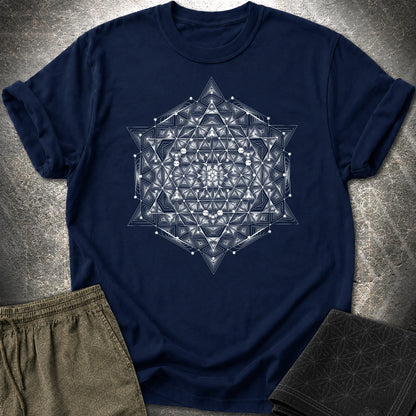 Meta Mosaic T-Shirt - Meta Mosaic T-Shirt - Navy