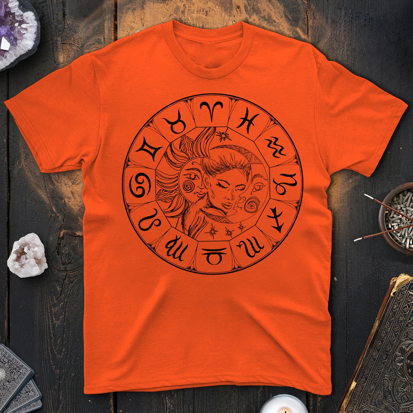 Sun Moon Zodiac T-Shirt