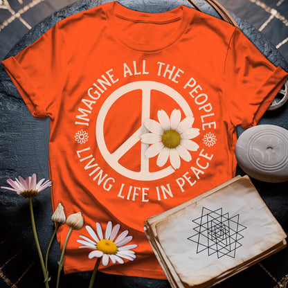 Imagine Life In Peace T-Shirt