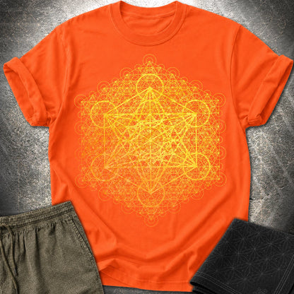 Metatron's Transcendence T-Shirt - Metatron's Transcendence T-Shirt - Orange