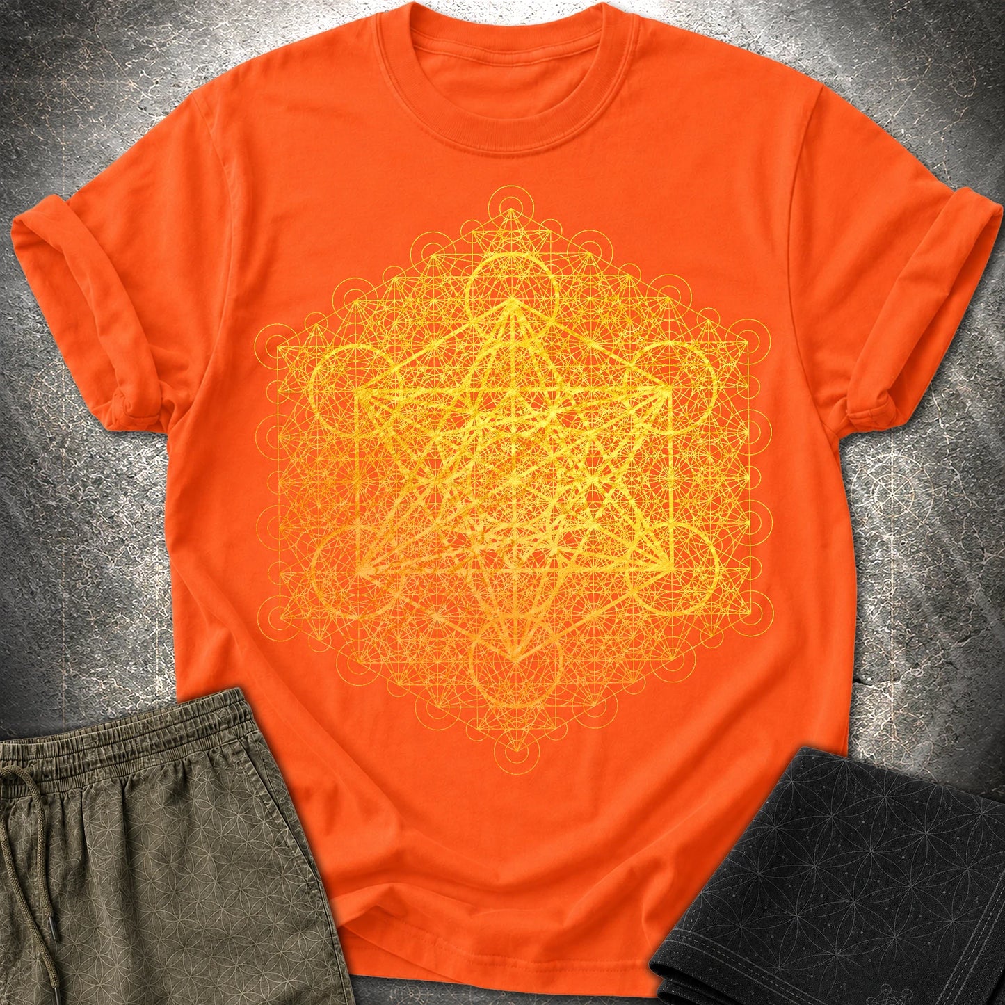 Metatron's Transcendence T-Shirt - Metatron's Transcendence T-Shirt - Orange