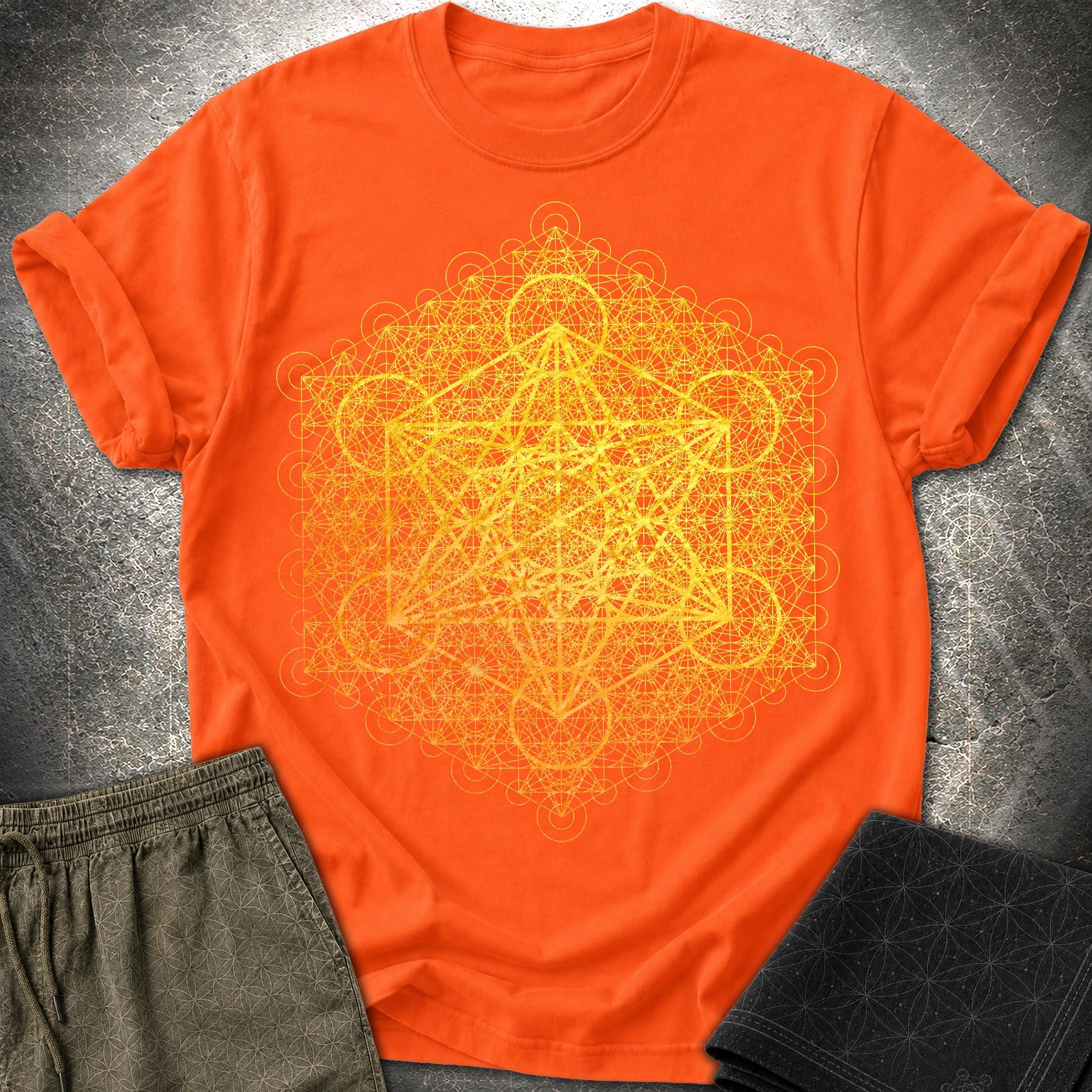 Metatron's Transcendence T-Shirt - Metatron's Transcendence T-Shirt - Orange