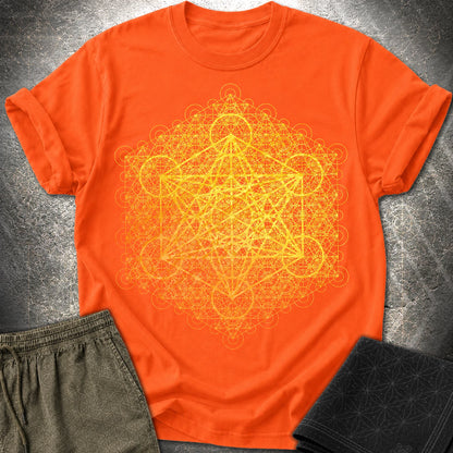 Metatron's Transcendence T-Shirt - Metatron's Transcendence T-Shirt - Orange