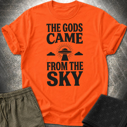 The Gods Come Ciemne - The Gods Come Ciemne T-Shirt - Orange