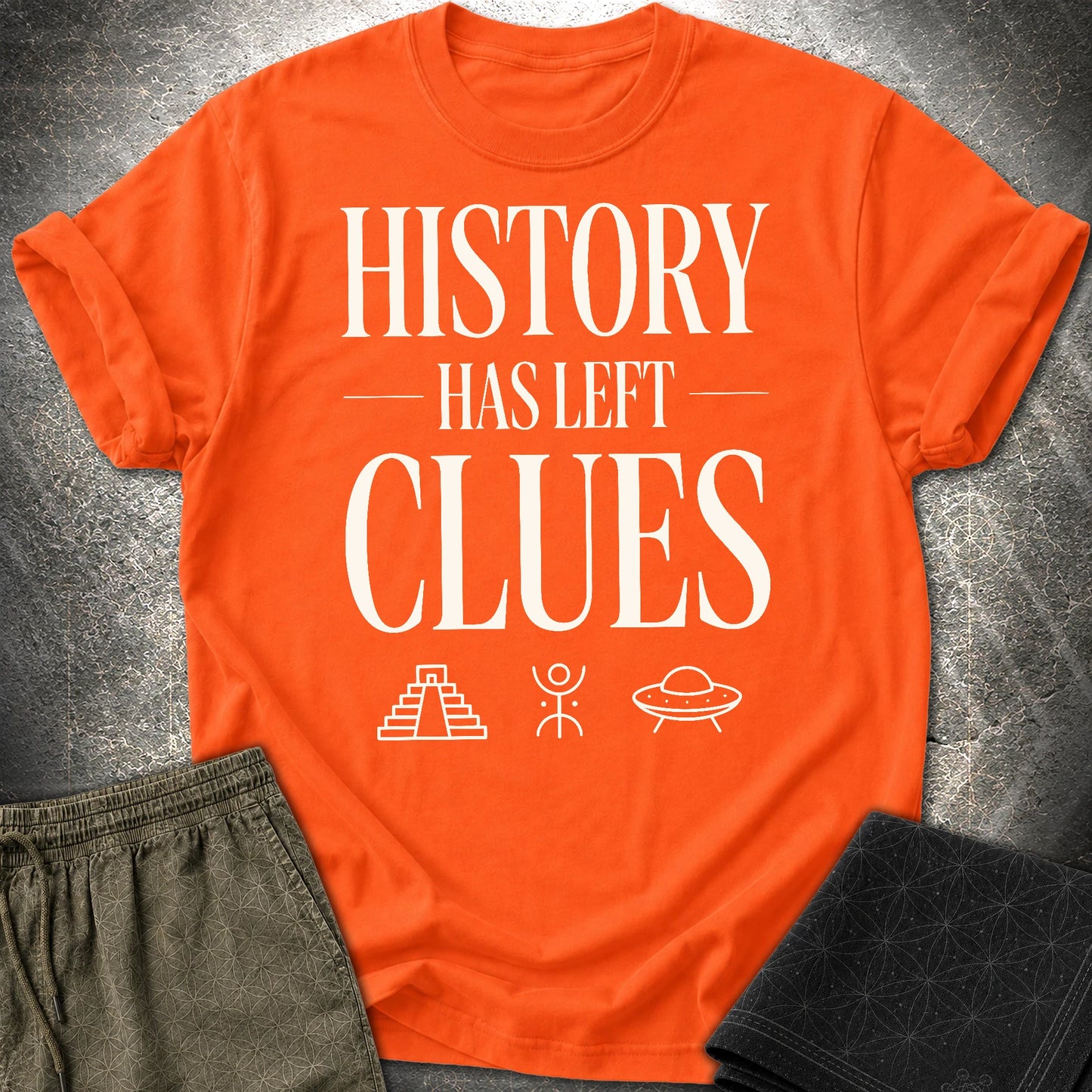 History - History T-Shirt - Orange
