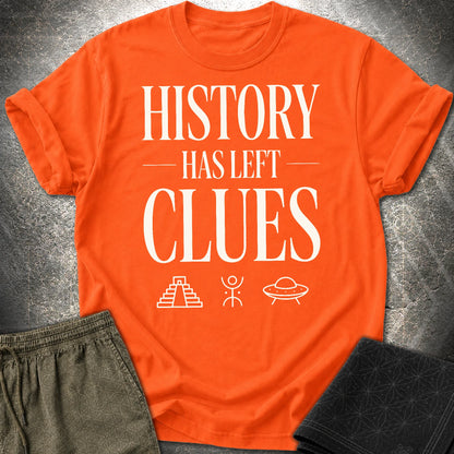 History - History T-Shirt - Orange