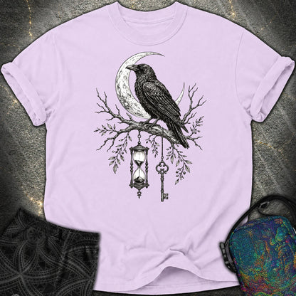 Crow Hourglass Key - Crow Hourglass Key Comfort T-Shirt - Orchid