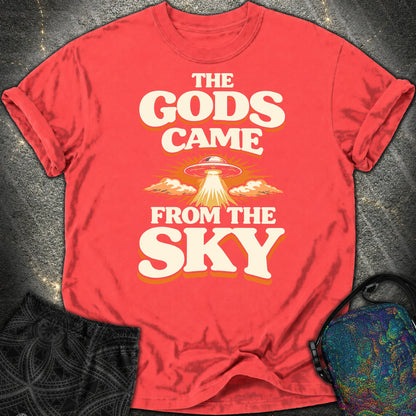 The Gods Came From Sky - The Gods Came From Sky Comfort T-Shirt - Paprika