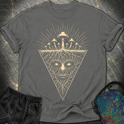 Mycelium Consciousness - Mycelium Consciousness Comfort T-Shirt - Pepper
