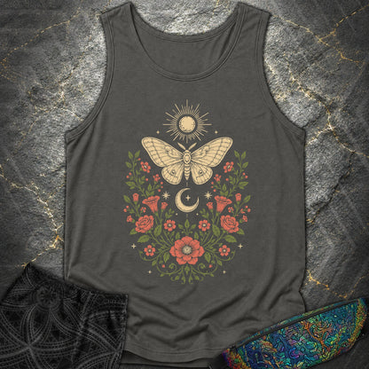 Sun Moon Moth - Sun Moon Moth Comfort Tank Top - Pepper