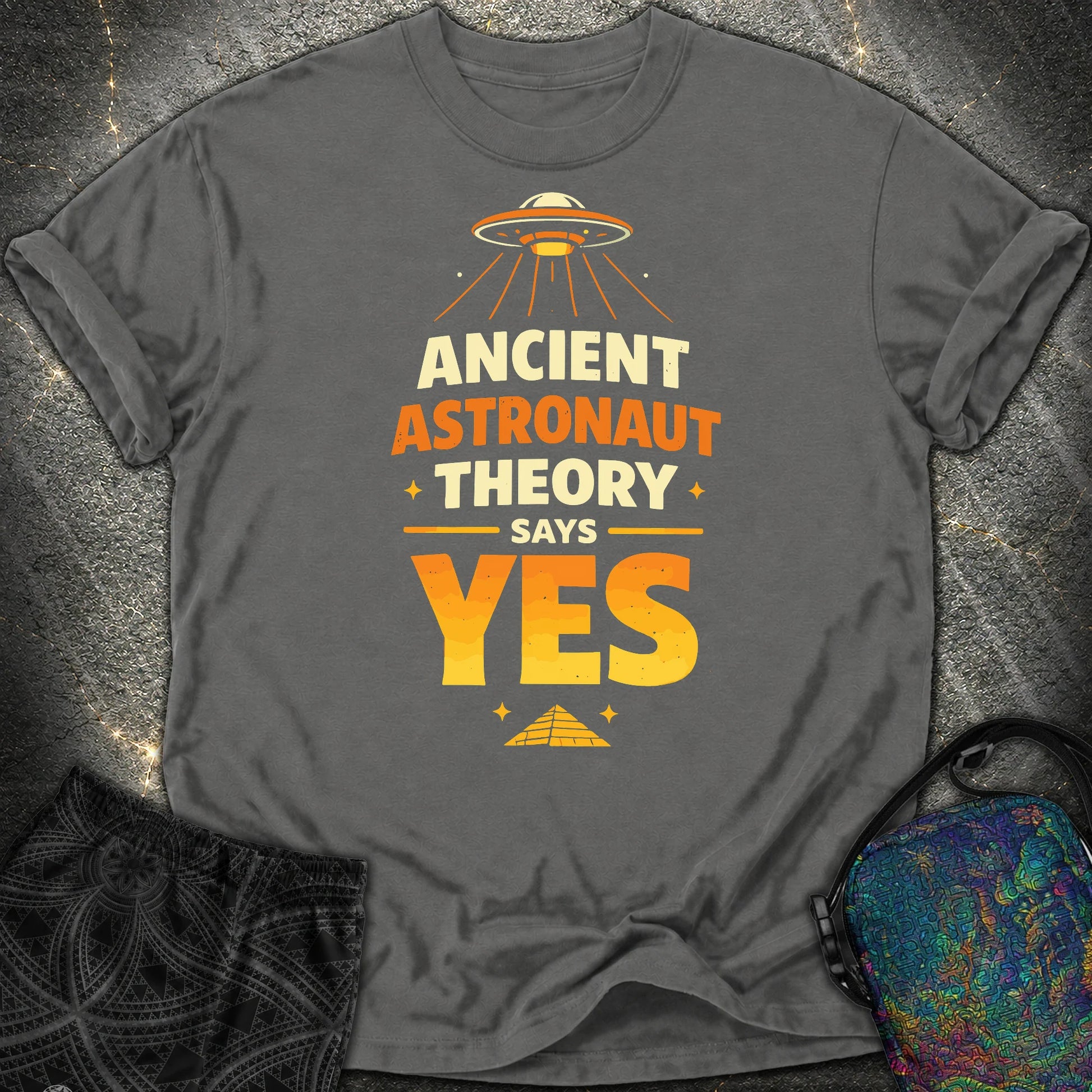 Ancient Theory - Ancient Theory Comfort T-Shirt - Pepper