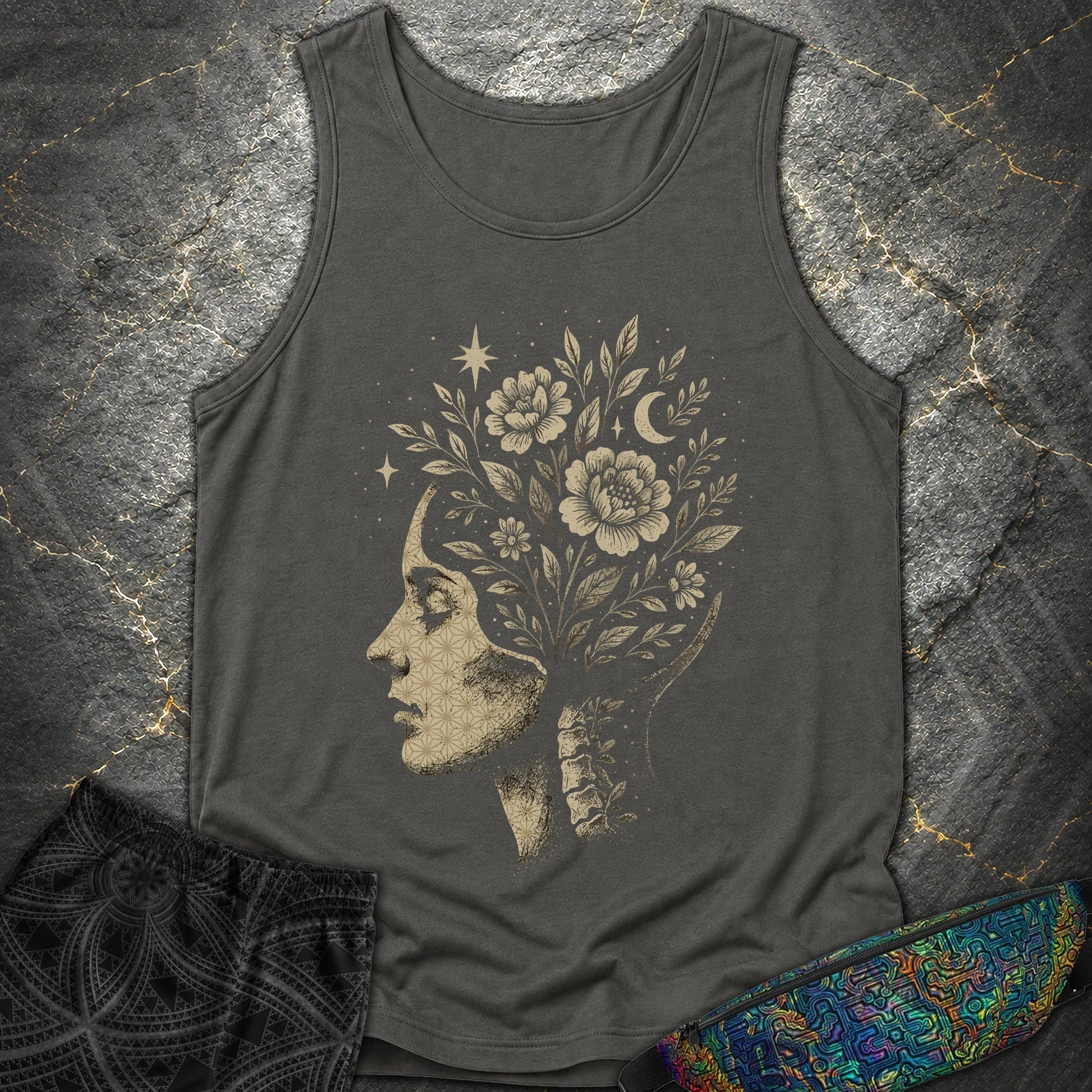 Inner Garden T-Shirt - Inner Garden Comfort Tank Top - Pepper