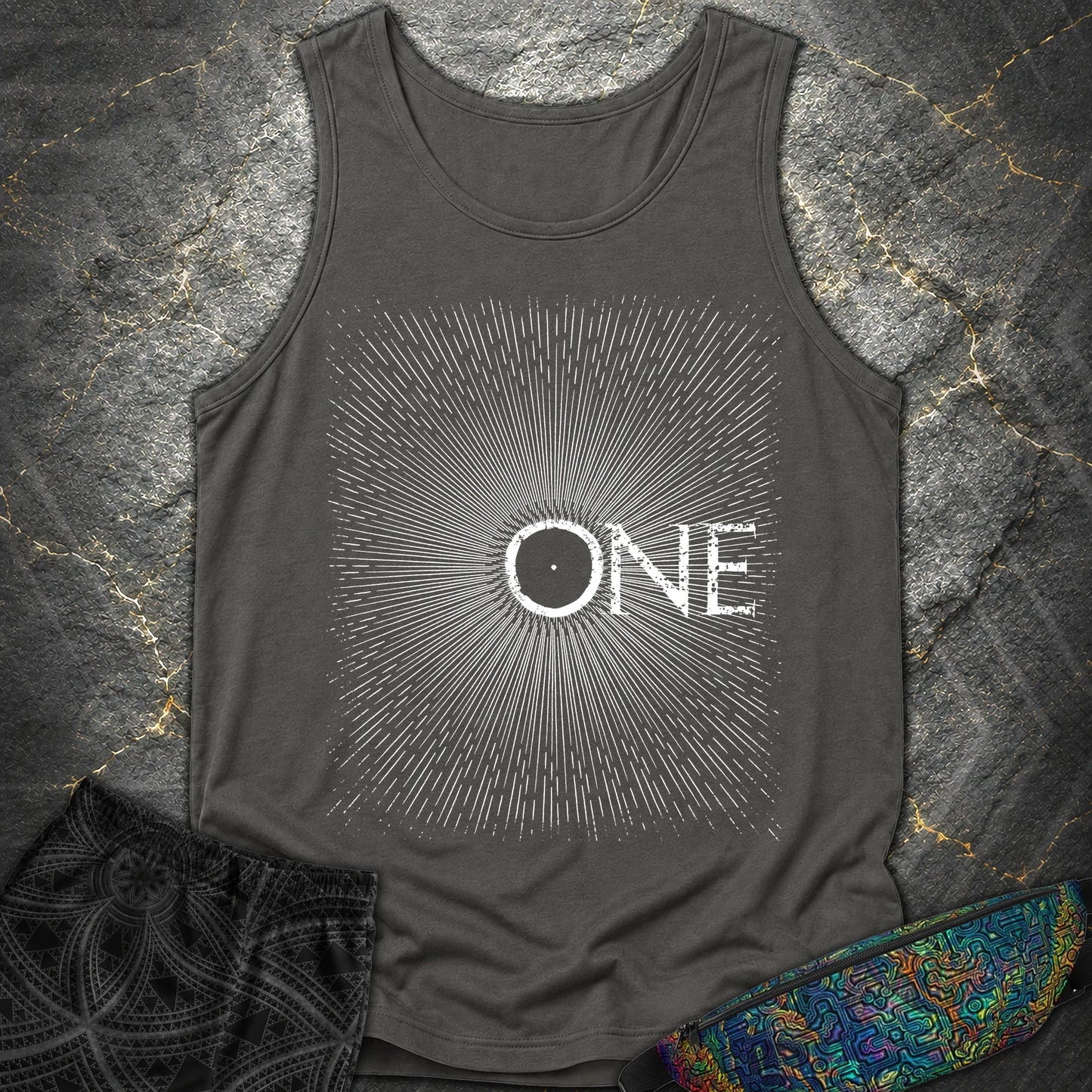 We Are All One Comfort Tank Top - We Are All One Comfort Tank Top - Pepper