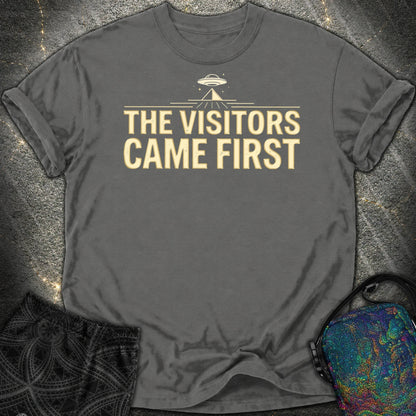 The Visittors Come First - The Visittors Come First Comfort T-Shirt - Pepper