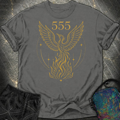 555 Angel Number Rebirth Comfort T-Shirt - 555 Angel Number Rebirth Comfort T-Shirt - Pepper