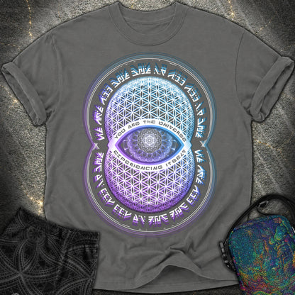 Alan Watts You Are The Universe T-Shirt - Alan Watts You Are The Universe Comfort T-Shirt - Pepper
