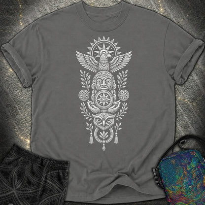 Totem White - Totem White Comfort T-Shirt - Pepper