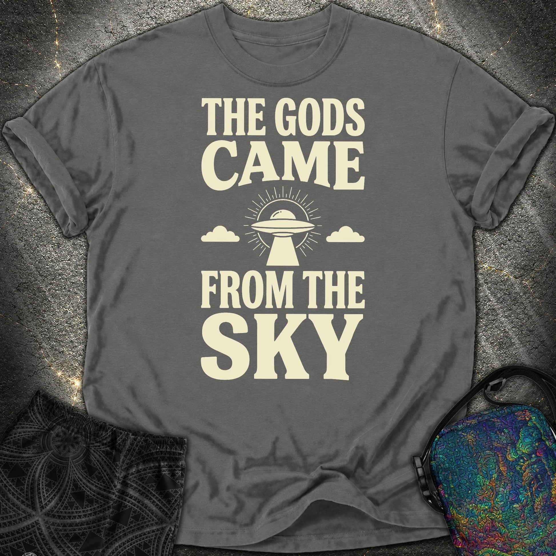 The Gods Come - The Gods Come Comfort T-Shirt - Pepper