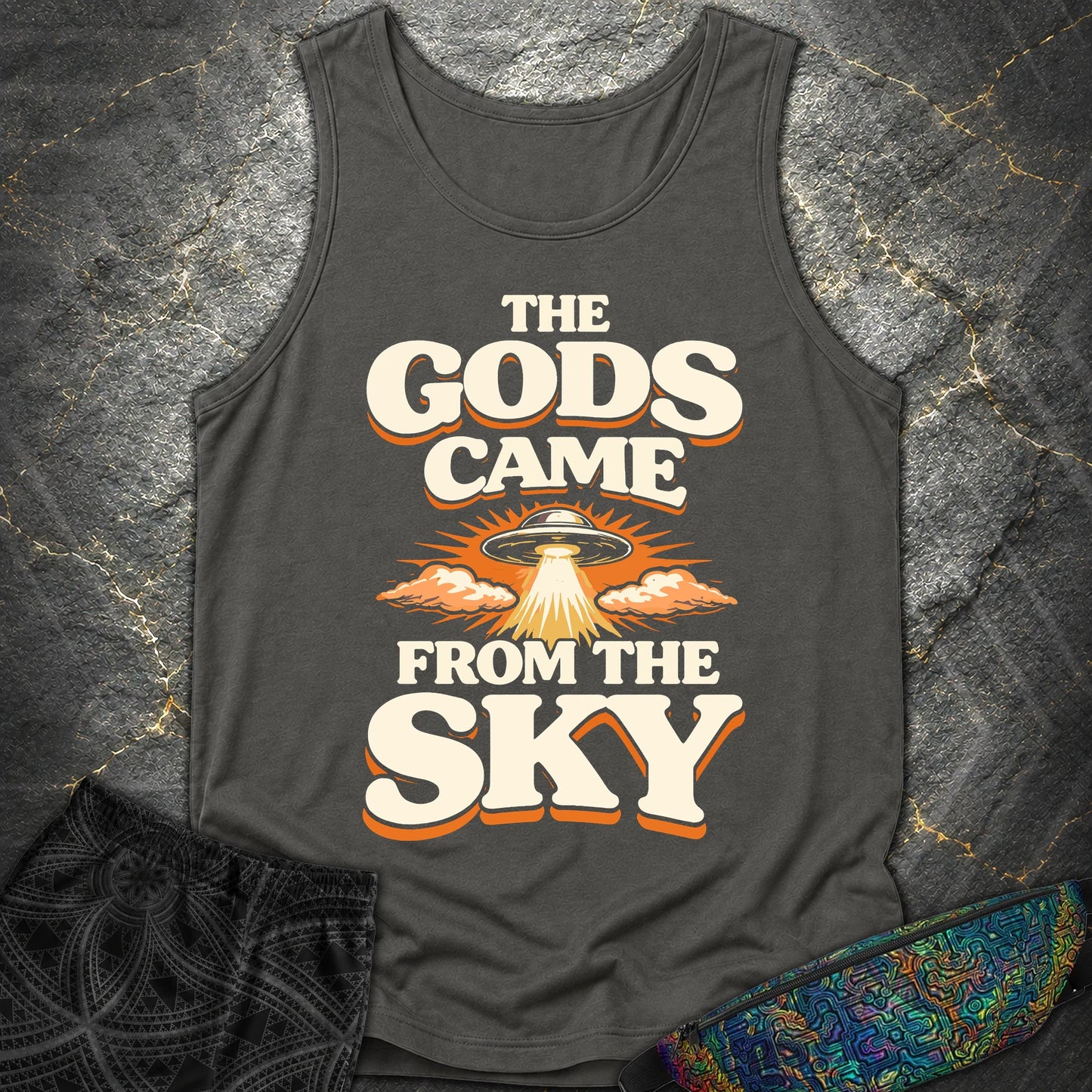 The Gods Came From Sky - The Gods Came From Sky Comfort Tank Top - Pepper