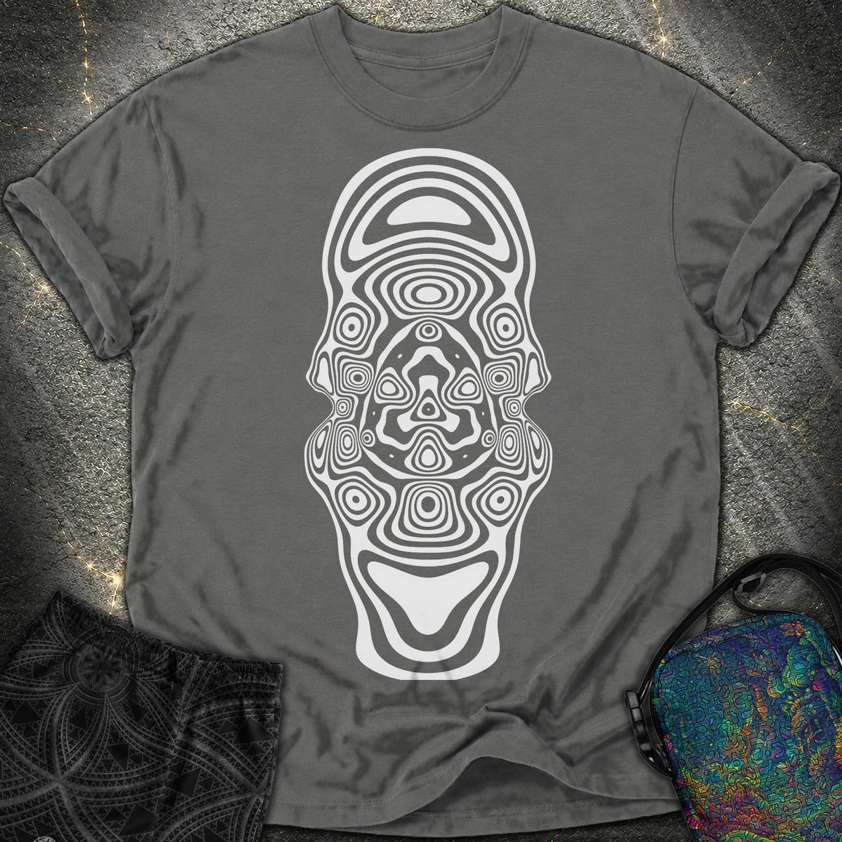 Mind Blown Comfort T-Shirt - Mind Blown Comfort T-Shirt - Pepper