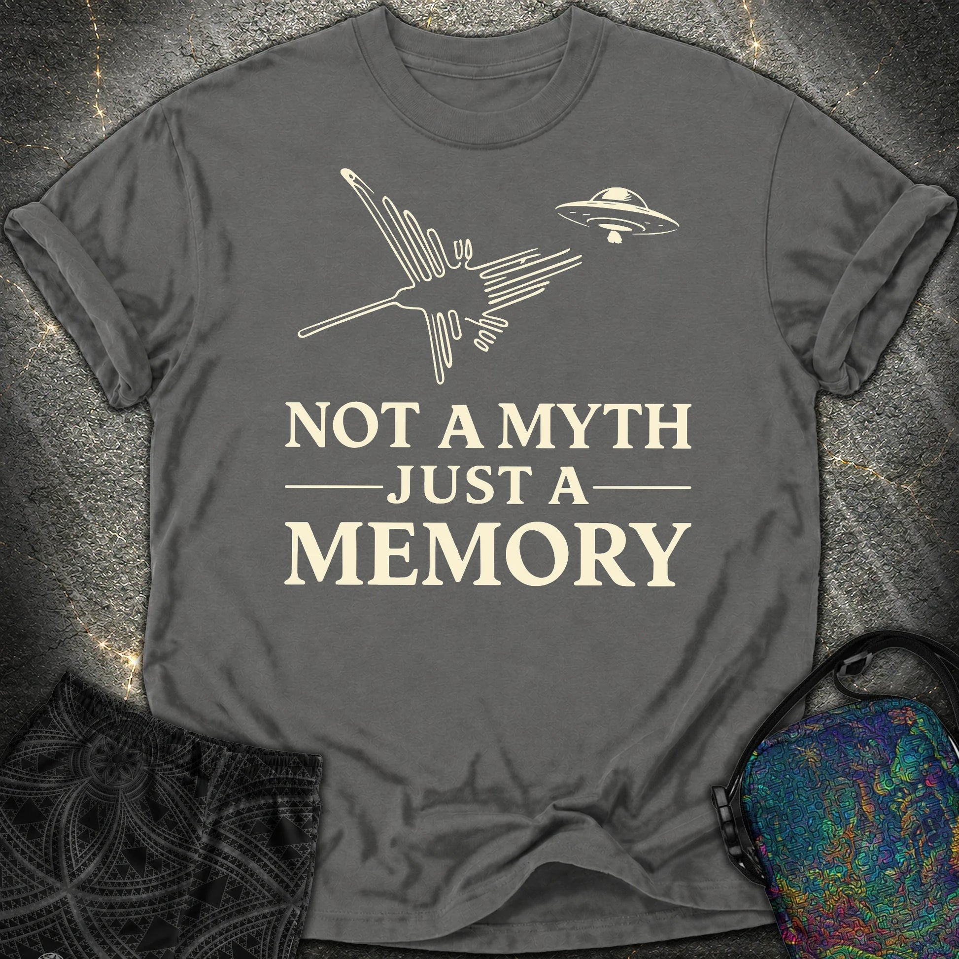 NOT MYTH JUST MEMORY - NOT MYTH JUST MEMORY Comfort T-Shirt - Pepper