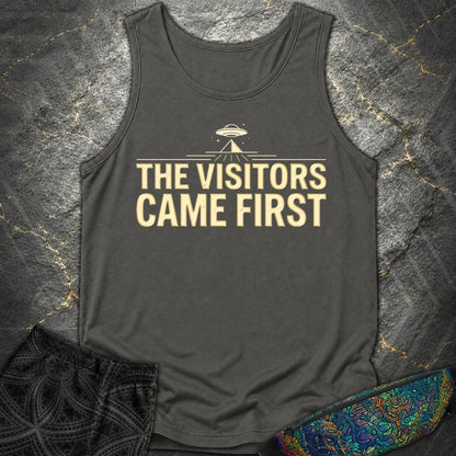 The Visittors Come First - The Visittors Come First Comfort Tank Top - Pepper