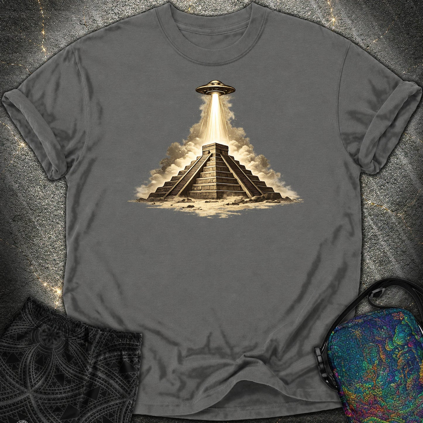 Piramida Majów - Piramida Majów Comfort T-Shirt - Pepper