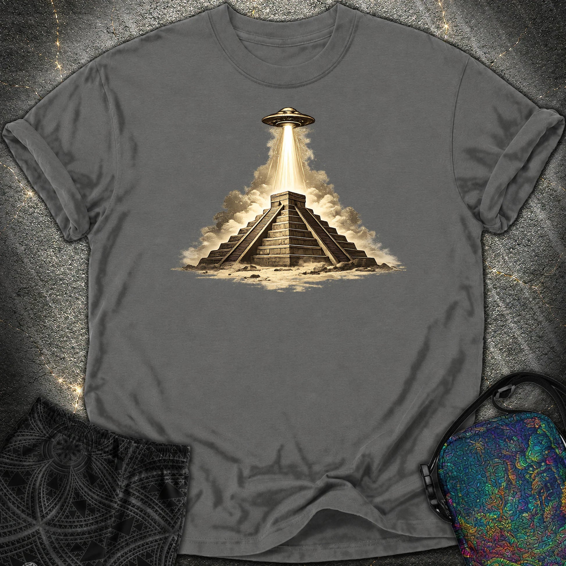 Piramida Majów - Piramida Majów Comfort T-Shirt - Pepper