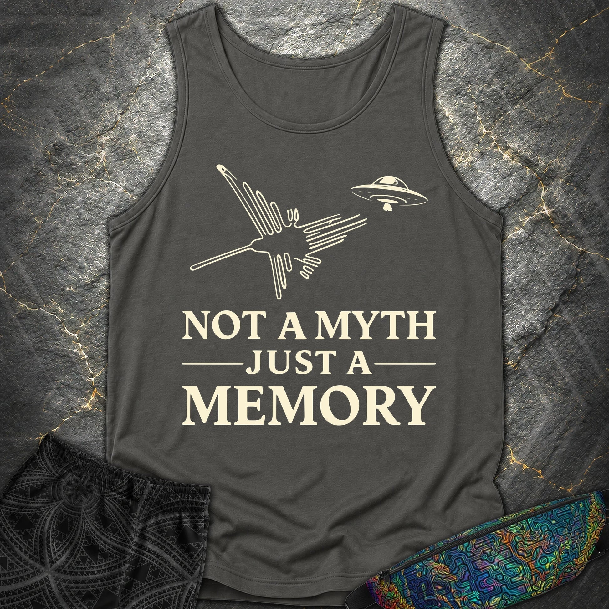 NOT MYTH JUST MEMORY - NOT MYTH JUST MEMORY Comfort Tank Top - Pepper