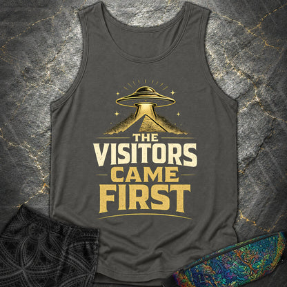 The Visitors Come First - The Visitors Come First Comfort Tank Top - Pepper