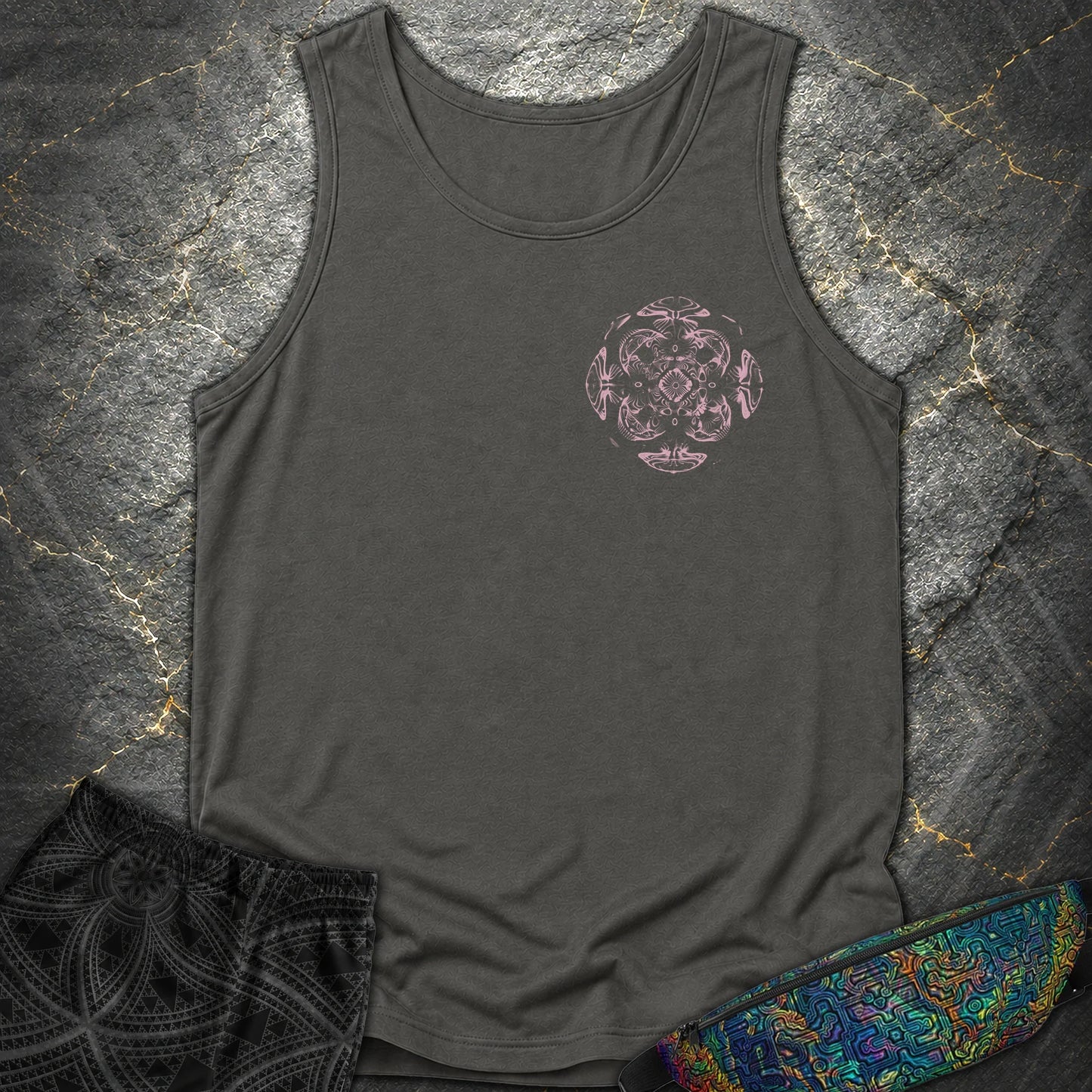 Cymatics, Energy Frequency Vibration Comfort Tank - Cymatics, Energy Frequency Vibration Comfort Tank - Pepper