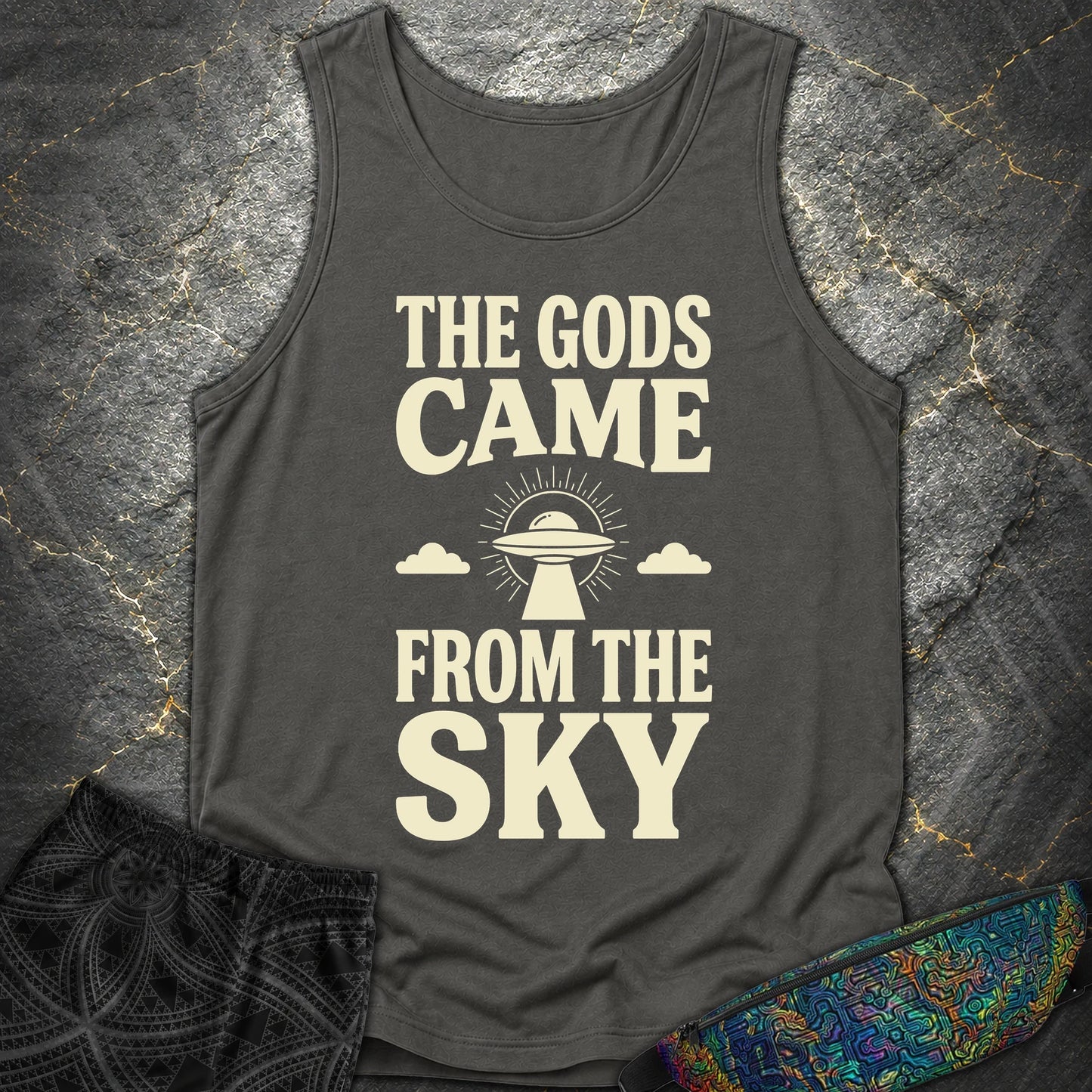 The Gods Come - The Gods Come Comfort Tank Top - Pepper