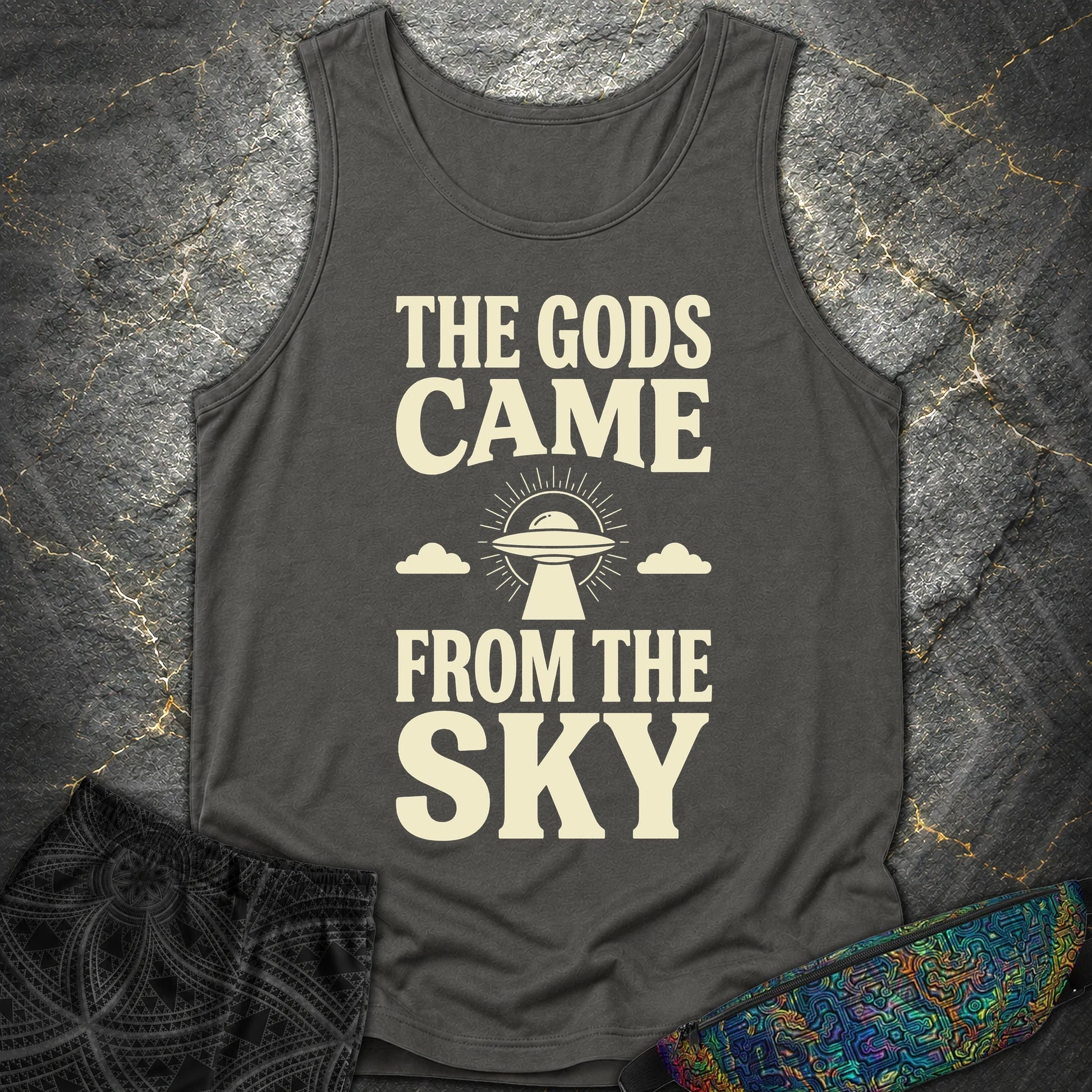The Gods Come - The Gods Come Comfort Tank Top - Pepper