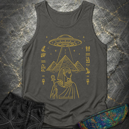 Pyramid Signal Over the Pharaoh - Pyramid Signal Over the Pharaoh Comfort Tank Top - Pepper