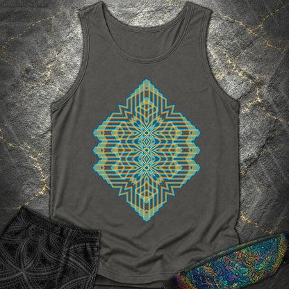 Triune Signal Temple - Triune Signal Temple Comfort Tank Top - Pepper
