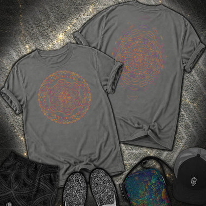 Cymandala Front 2 Sided Comfort T-Shirt - Cymandala Front 2 Sided Comfort T-Shirt - Pepper