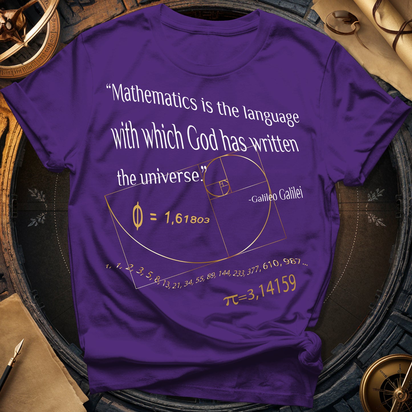 Galileo Galilei Quote T-Shirt
