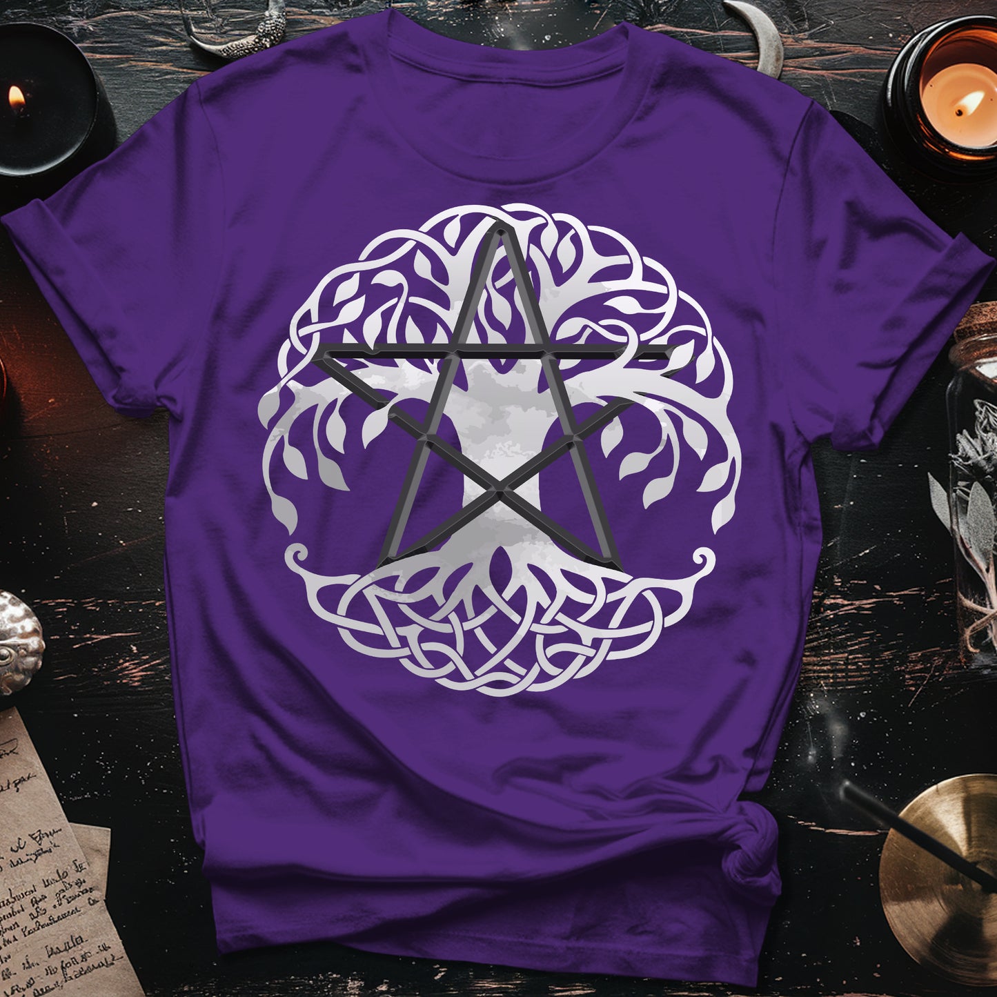 Pagan Celtic Tree Wicca T-Shirt