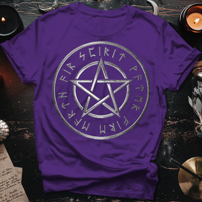 Pentagram Runes Witchcraft T-Shirt