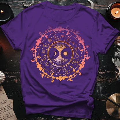 Wiccan Compass T-Shirt