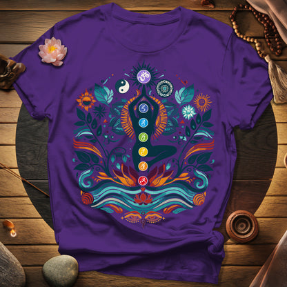 Yoga Chakras T-Shirt