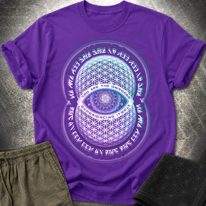 Alan Watts You Are The Universe T-Shirt - Alan Watts You Are The Universe T-Shirt - Purple