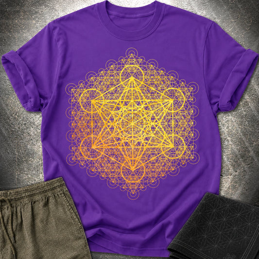 Metatron's Transcendence T-Shirt - Metatron's Transcendence T-Shirt - Purple