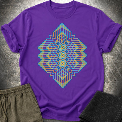 Triune Signal Temple - Triune Signal Temple T-Shirt - Purple
