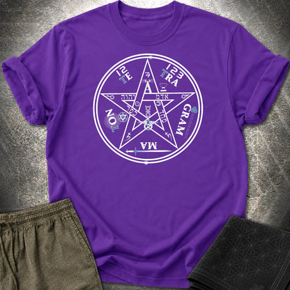 Tetragrammaton T-Shirt - Tetragrammaton T-Shirt - Purple