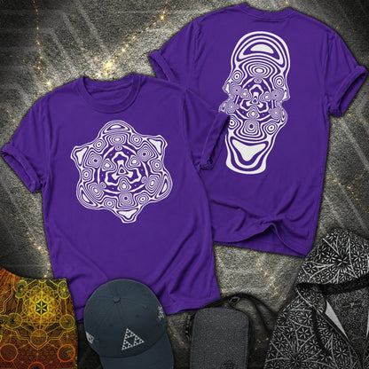 Mind Blown 2 Sided T-Shirt - Mind Blown 2 Sided T-Shirt - Purple