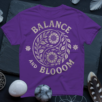 Floral Balance and Bloom T-Shirt